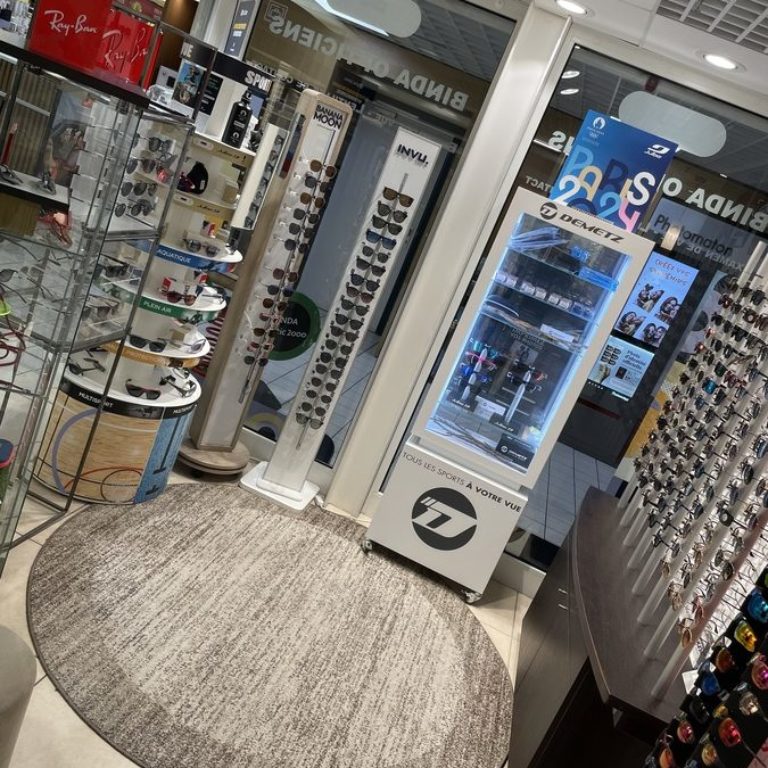 intérieur magasin optic 2000 fessenheim